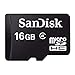 Sandisk SDSDQM-016G - B35A 16GB MicroSDHC Memory Card, Class 4 (RETAIL PACKAGE),Black