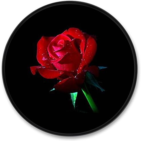 Cell Phone Holder, Multi-Function Mounts and Stands , Pop Grip Socket for Smartphone and Iphone(red rose)