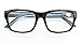 Eyekepper Polycarbonate Large Lens Line Bifocal Glasses Readers Men Grey +2.0