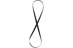 Rubber Record Player Belt High Elasticity Phonograph Turntable Replacement Belt for Record Players Gramophone (1L10 Circumfer