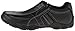 Skechers USA Men's Diameter-Nerves Slip-On Loafer,10 M US,Black Leather