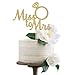 Bridal Shower Decorations Gold | Miss To Mrs Cake Topper Wedding Shower Decoration