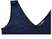 FENSACE Womens Sleeveless Scoop Neck Summer Beach Midi A Line Tank Dress, Navy, Large
