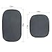 Car Sun Shade - 4 Pack Cling Car Side Windows Sunshade for Baby,Car Sunshades Protector,80 GSM for Maximum UV/Sun/Glare Protection for Kids,2 Pack 20