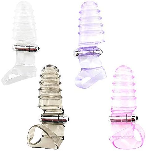 OKMINIOK Finger Sleeve Magic Vibrating Battery Powered Massage Stick Relaxe Tension Relief Muscle Stress