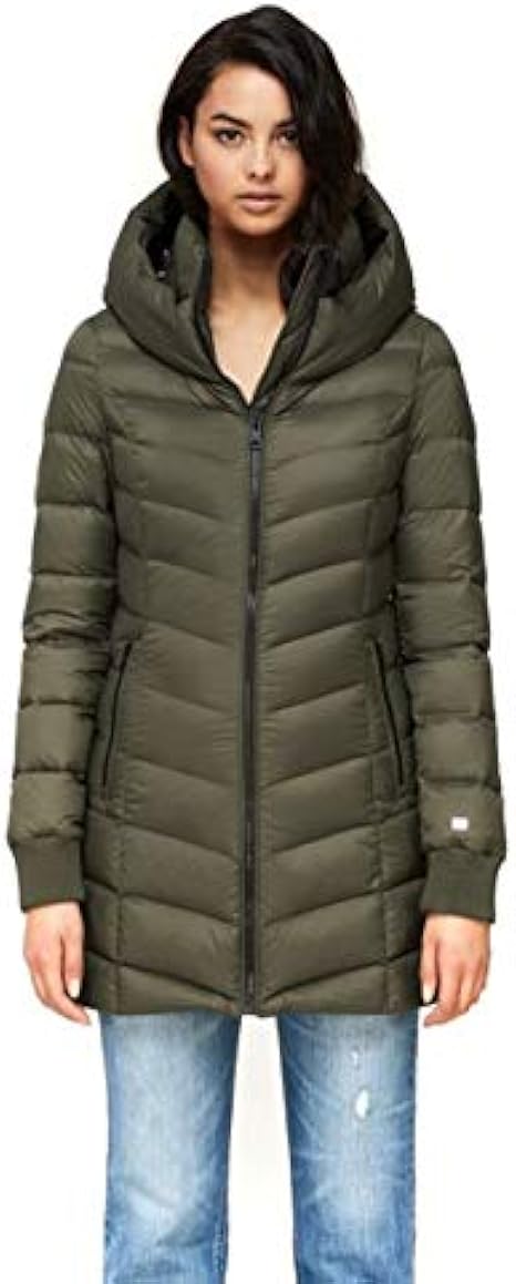 hooded down puffer jacket soia & kyo