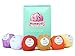 Bath Bombs Gift Set - Bombozi |Lush Essential Oils Bubble Bath Bomb With Shea Butter - Skin Moisturizer |Birthday Gifts For Women, Men, Kids, Wife, Mom| 6 x 2.5 oz