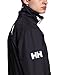 Helly Hansen Men's Crew Midlayer Fleece Lined Waterproof Windproof Rain Jacket, 597 Navy, Medium
