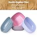 HM-tech 4pcs Bamboo Kids Bowls (20oz) for Baby Feeding, Toddler Bowls, Tableware for Baby Toddler Kids Bamboo Toddler Dishes & Dinnerware Sets 03