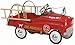 InStep Kids Toy Pedal Car, Toddler Push and Ride On Toy, Fire Truck