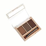 Tonsee Makeup 3 Colors Eyebrow Powder Concealer Palette With Mirror Eyebrow Brush