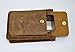 Le'aokuu Mens Genuine Leather Fanny Messenger Shoulder Satchel Waist Bag Pack (021 Brown)