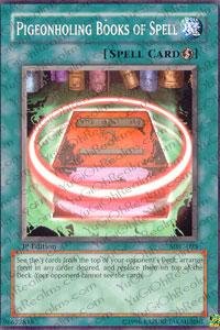 Yu-Gi-Oh! - Pigeonholing Books of Spell (MFC-093) - Magicians Force - 1st Edition - Common
