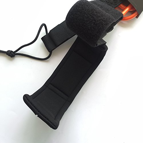 image for UPSURF Surfboard and SUP Leash 6 foot Premium Leash (7 Colors) with Tr