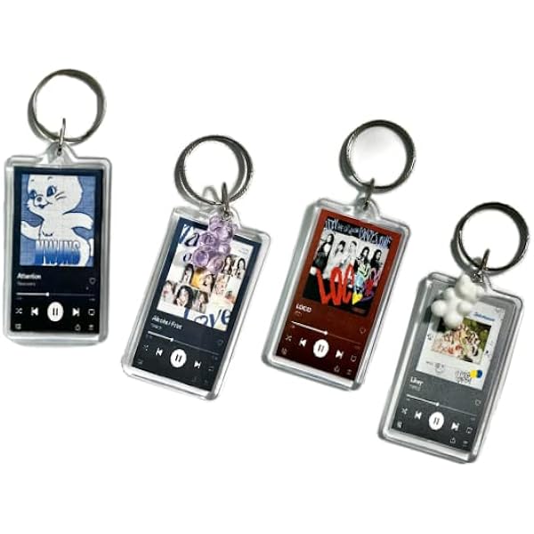 Amazon.com: CUSTOM Key chain + Add Charm | Song | TWICE