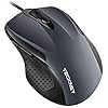 TECKNET-Pro-S2-High-Performance-Wired-USB-Mouse-6-Buttons-upto-2000dpi TECKNET USB Wired Mouse, 6-Button Corded Mouse with 2 Adjustable DPI, Optical Computer Mouse with Ergonomic Design for…