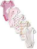 The Children's Place Baby Cutie Bodysuit (Pack of 5), Shell Pink, 9-12 Months