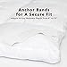 Extra Thick Fitted Mattress Topper - Full Size | Soft & Cooling Pillow Top Mattress Pad & Protector | Bed Topper for Back Pain, Straps Stretch 6