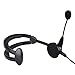 COODIO Over-The-Head Earpiece Headset [Swivel Boom Microphone] [Noise Cancelling] for 1 Pin Motorola Talkabout 2 Way Radio Walkie Talkie