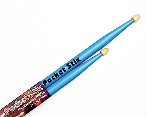 Pocket stix 11" drumsticks for kids bebop blue