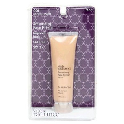Vital Radiance Soothing Face Primer, Apricot-Warm 001, 1 fl oz / Ea (Pack of 2)