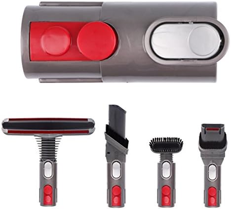 Aunifun Universal Conversion Connector for Dyson V7 V8 Cordless Vacuum Cleaners,Connect to Old Attachment Dyson V6 Accessories,Replacement Dyson Vacuum Cleaner Attachments/Parts, by