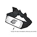 IDOXE Naruto Konoha Leaf Village Shinobi Headband with Naruto Ninja Props Kunai Plastic Toy for Anime Cosplay 4 Set
