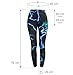 Printed Women’s Full-Length Athletics Pants Yoga Workout Leggings Thin Capris