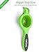 Shwizadle Lemon Squeezer with Grips - Green