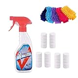 31 PCS Multi Functional Effervescent Spray Cleaner Set With 1 Spray Bottle All Purpose Home Cleaning Effervescent Spray Cleaner Perfect for Home Office Car Wood Cloth
