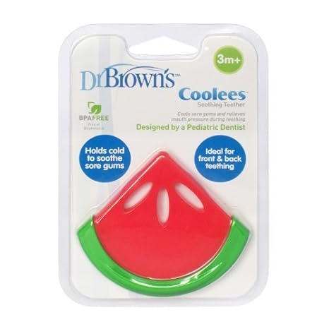 dr brown's coolees watermelon teether
