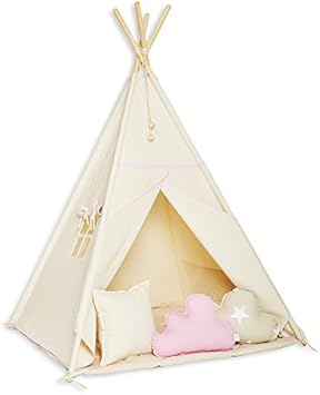 teepee tent with floor mat