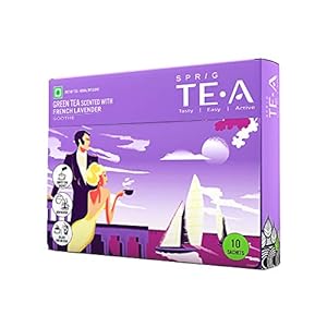 SPRIG TE.A Gtea & French Lavender, 5 g (Pack of 10)