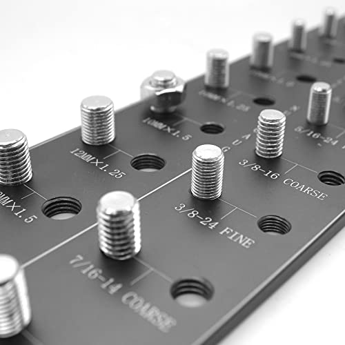 28 Bolt and Nut Identifier Gauge Nut and Bolt Thread Checker 14 Metric