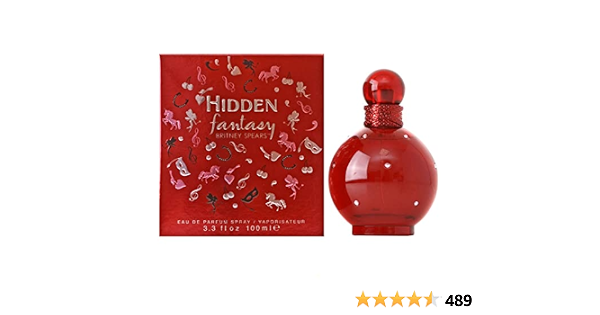 Amazon.com: Hidden Fantasy By Britney Spears Hidden Fantasy para mujer Eau  De Parfum Spray, 3.3 oz : BRITNEY SPEARS: Belleza y Cuidado Personal