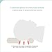 Baby Pillow For Newborn Organic Cotton to Prevent Flat Head lamb