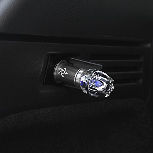 Car Air Ionizer, Freshener, Purifier, Air Cleaner. Remove Smoke, Dust