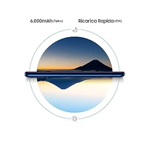 Samsung Galaxy M31, Smartphone, Display 6.4" Super AMOLED, 4 Fotocamere Posteriori, 64GB Espandibili, RAM 6GB, Batteria 6000 mAh, 4G, Dual Sim, Android 10, [Versione Italiana], Nero, Esclusiva Amazon - immagine 6