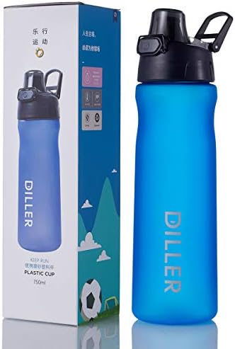HGDGears Sports Water Bottle 550ml/700ml/750ml, BPA Free Non-Toxic Tritan Leak Proof Sport Water Cup