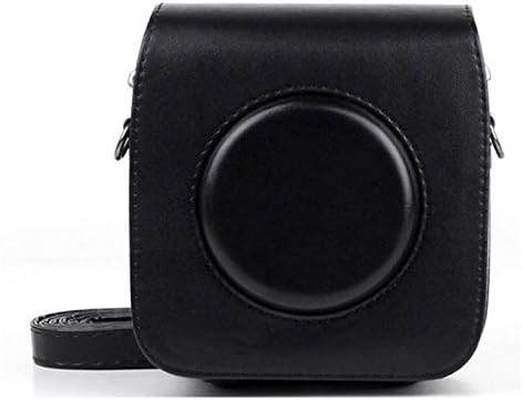 TDA Fujifilm Instax SQ10 Camera Bag, Protective Cover Premium Leather Case Bag for Fujifilm SQ10 Instax Square Instant Camera with Adjustable Shoulder Strap (Black)