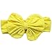 FEESHOW 8 Pack 5.5 Inch Baby Girl Big Bow Headband Hair Bow Band Turban Headwrap (8 Pack Big Bow Band)