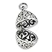 .925 Sterling Silver Filigree Aromatherapy Essential Oil Diffuser Pendant