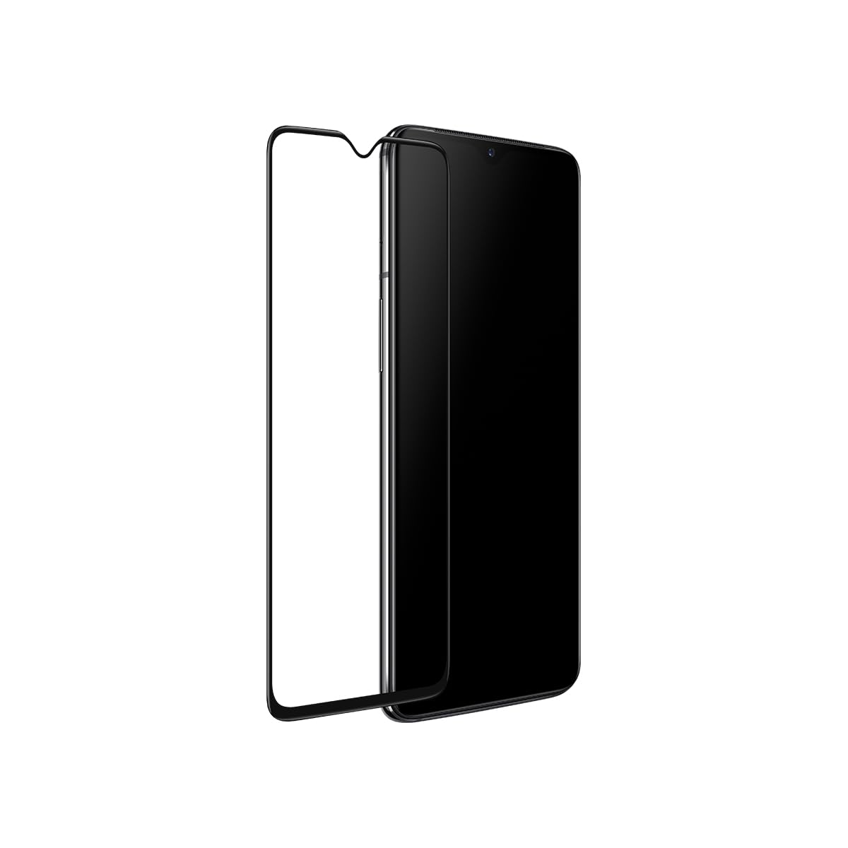 OnePlus 7T 3D Tempered Glass Screen Protector (Black)