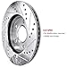 R1 Concepts Front and Rear Brakes and Rotors| Hardware Included| Front and Rear Ceramic Brake Pads and Rotors Kit| Fits 2005-2010 Honda Odyssey