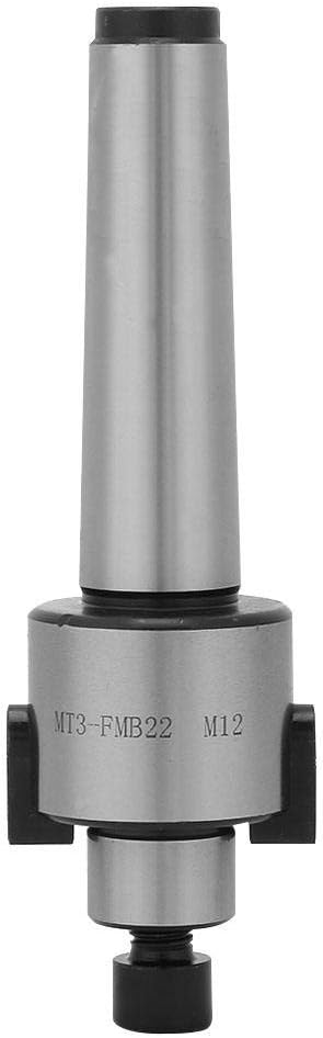 Vikye MT3-FMB22 Mill Arbor Holder 138mm Steel M12 Thread 22mm Groove for Milling