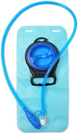 Hydration Bladder 2 Liter No BPA Recreational Water Bag Lightweight Tasteless TPU Material Large Opening Quick Release Tube Outdoor Products Tactical Survival Reservoir for Climbing Running All Sports