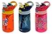 Contigo AUTOSPOUT Kids, 3 Pack - Straw Gizmo Flip, 14oz - Leak and Spill Proof Bottles, Ideal Kids Water Bottle for Home or Travel - Easy-Clean, Dishwasher Safe - Press Button For Pop Up Straw