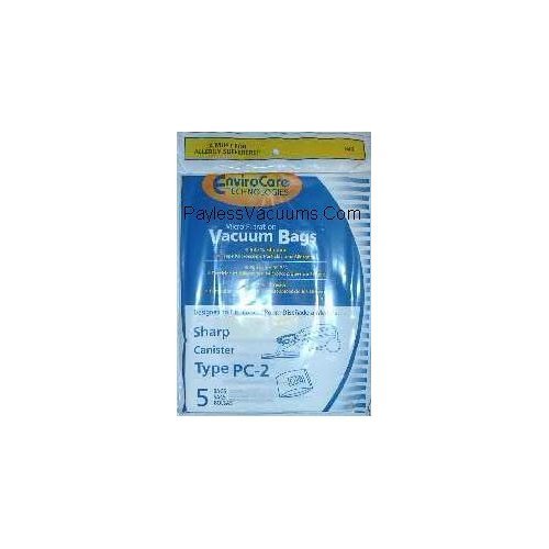 SHARP CANISTER EC-6311/7311 BAGS (5)PK