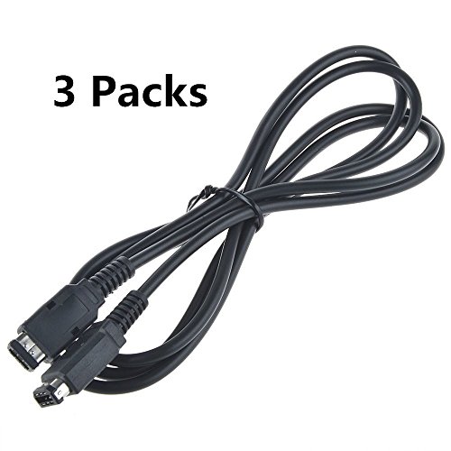 eLUUGIE 3 Packs Connecting Cords 2 Players Link Cable Connect Cord For Nintendo GameBoy Advance and SP Console