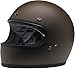 Biltwell (GHCHOFLBRNLRG) Unisex-Adult Full-Face-Helmet-Style Flat Gringo DOT Certified Full-Face Helmet (Chocolate, Large)